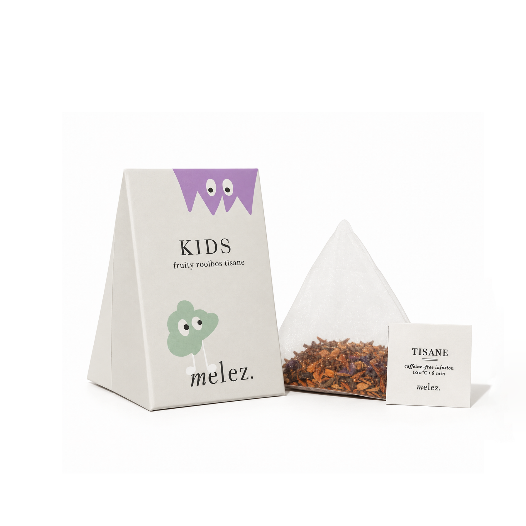 GREEN SINGLE PYRAMID BOX - JAPANESE GREEN TEA - 8 PYRAMIDS