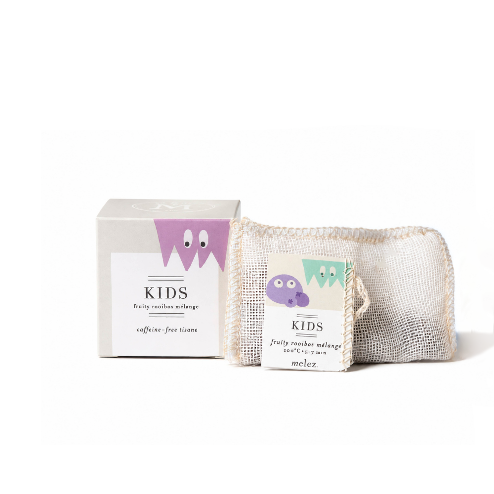 KIDS SINGLE TEABAG BOX - ORGANIC FRUIT TEA - 10 UNITS