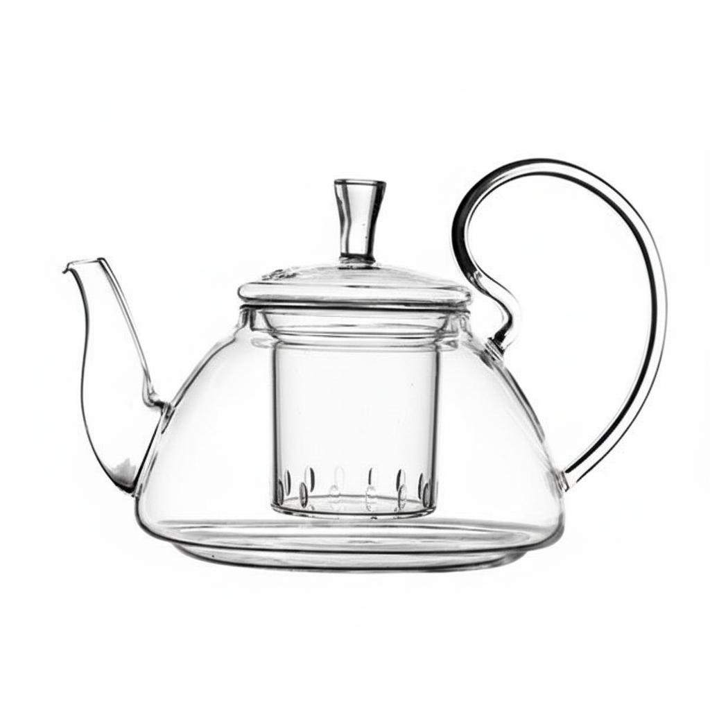 Curve Glass Teapot 400ml
