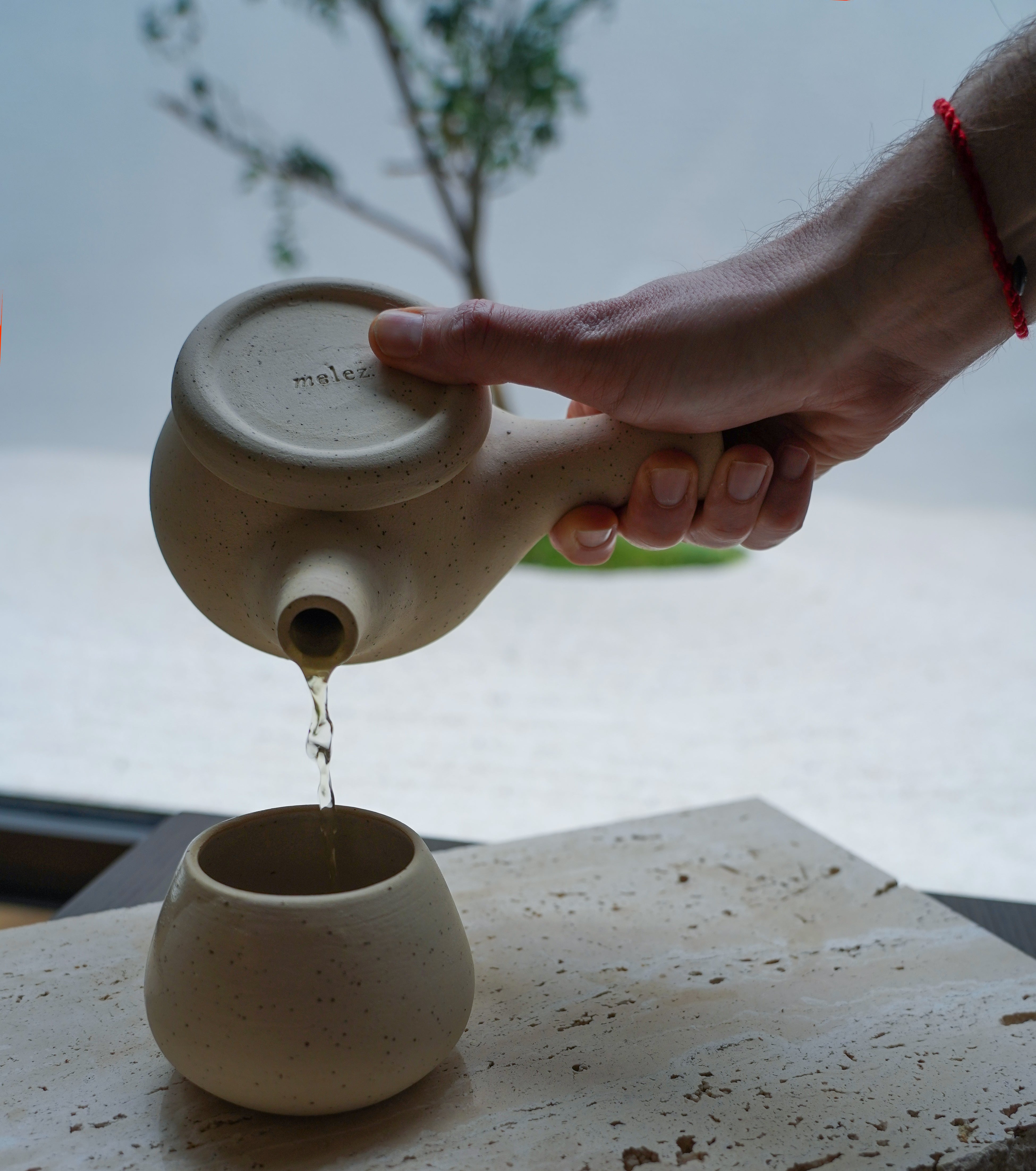 Kyusu Stoneware Teapot Set