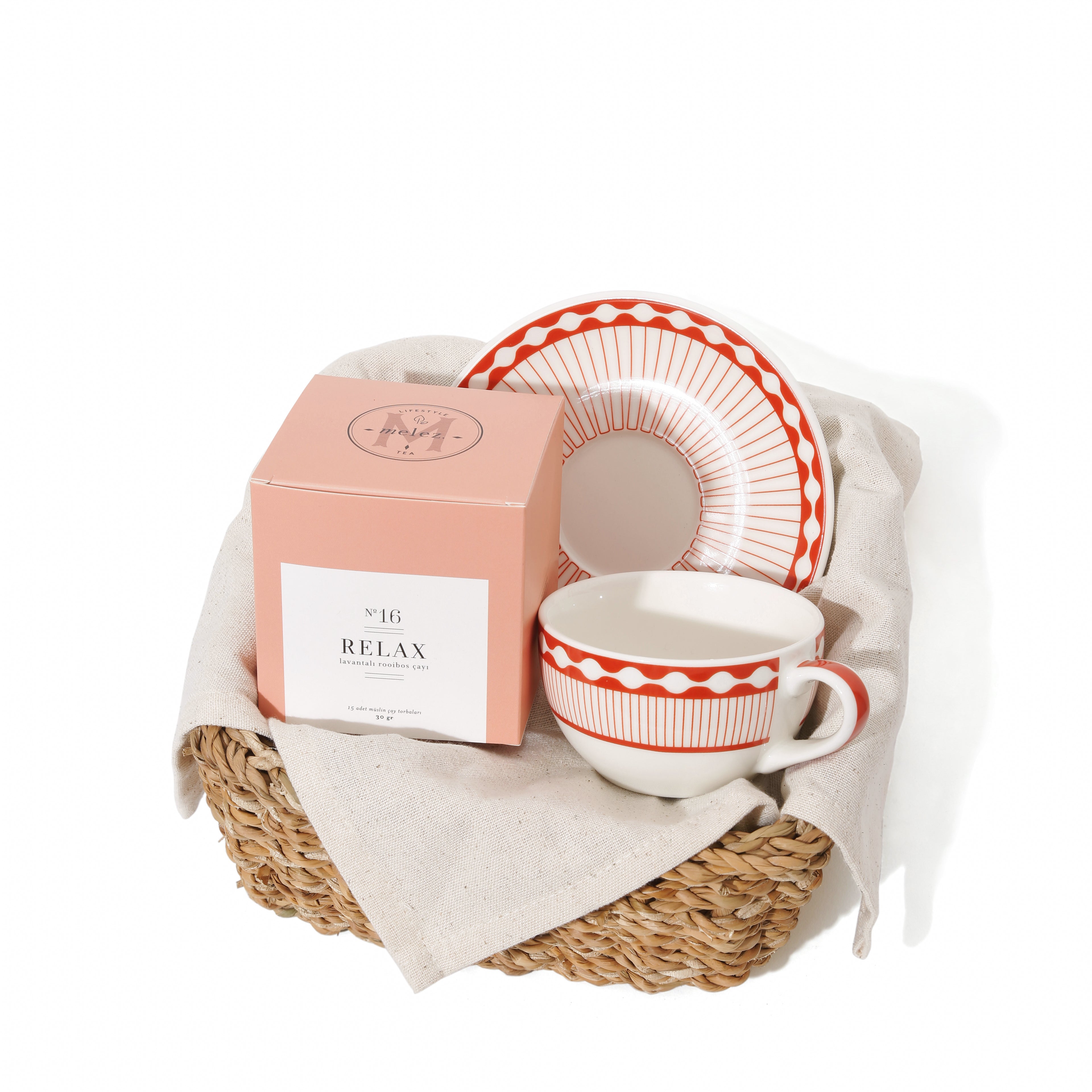 Afternoon Tea Terracotta Hediye Sepeti