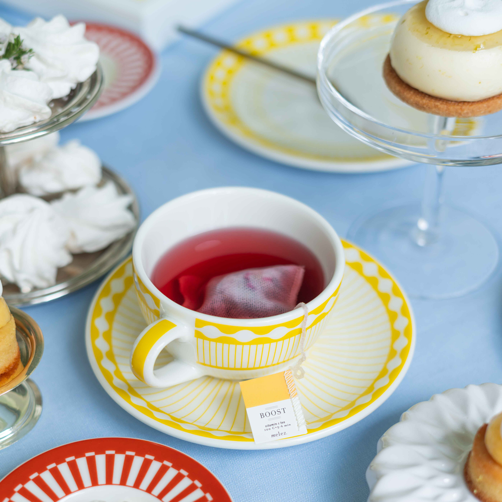 Afternoon Tea Cup & Saucer – Sunrise