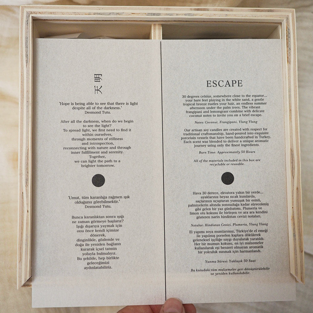 Escape Soya Mum & Çay Seti-Melez Tea