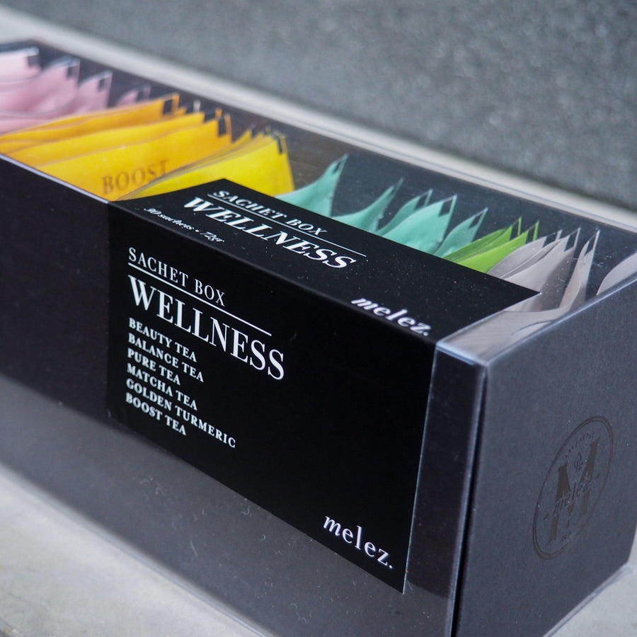 Wellness Sachet Kutusu - 30 Muslin Çay Poşeti-Melez Tea