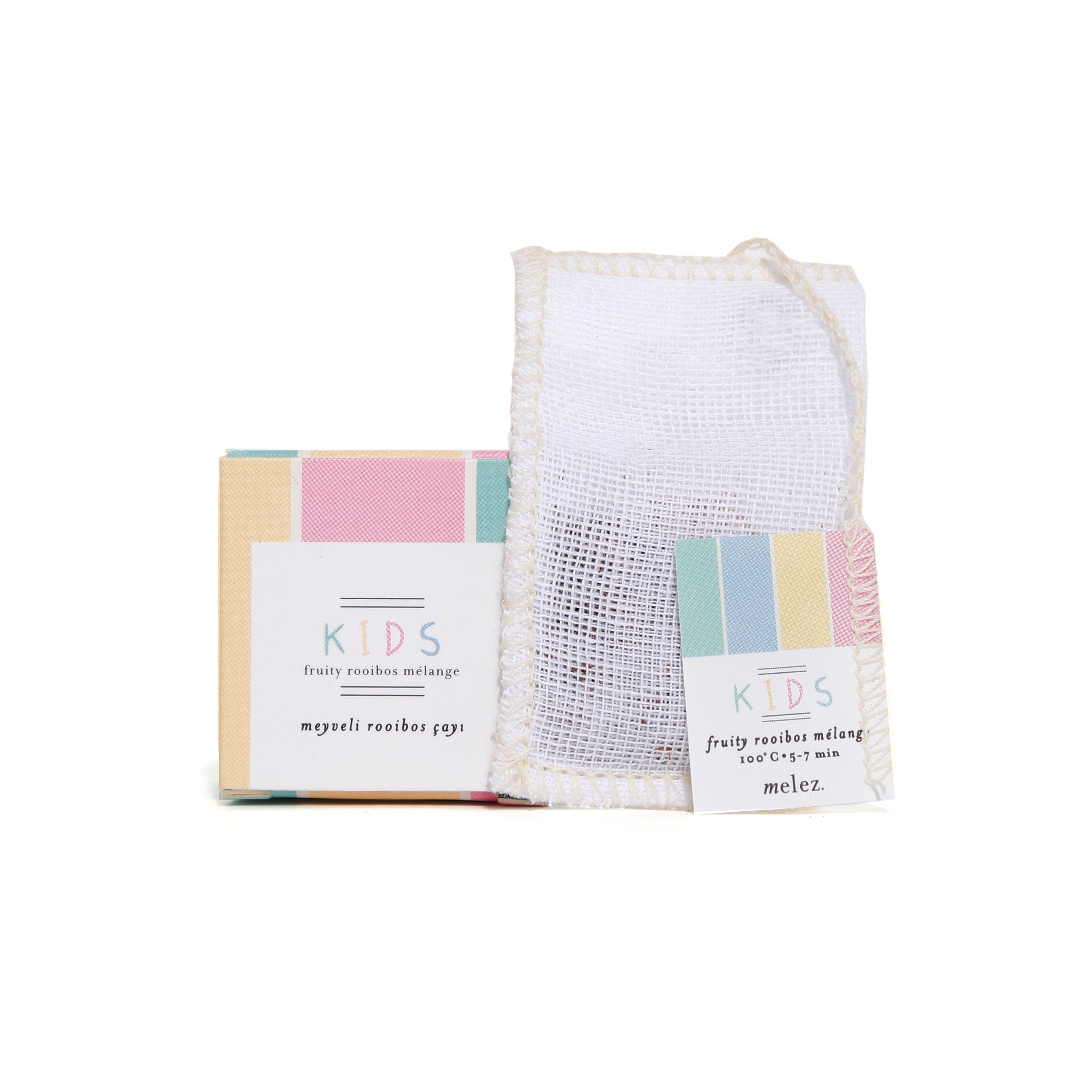 KIDS TEKLİ POŞET ÇAY KUTUSU - MEYVELİ ROOIBOS ÇAYI - 10 ADET