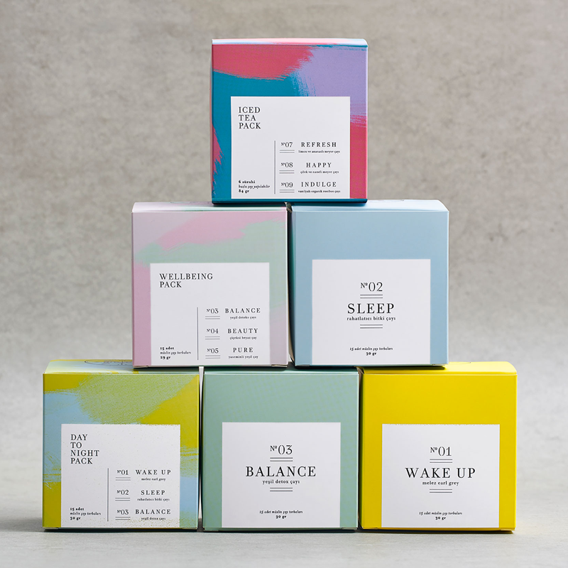 WAKE UP 12'Lİ ÇAY POŞETİ KUTUSU - MELEZ EARL GREY