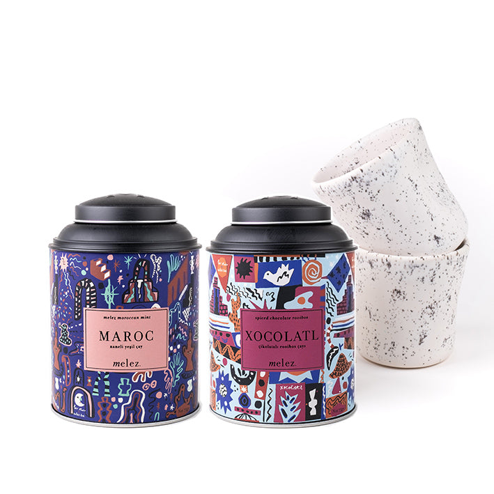 Yunomi Universe Hediye Seti - Çay Saati-Gift-Melez Tea