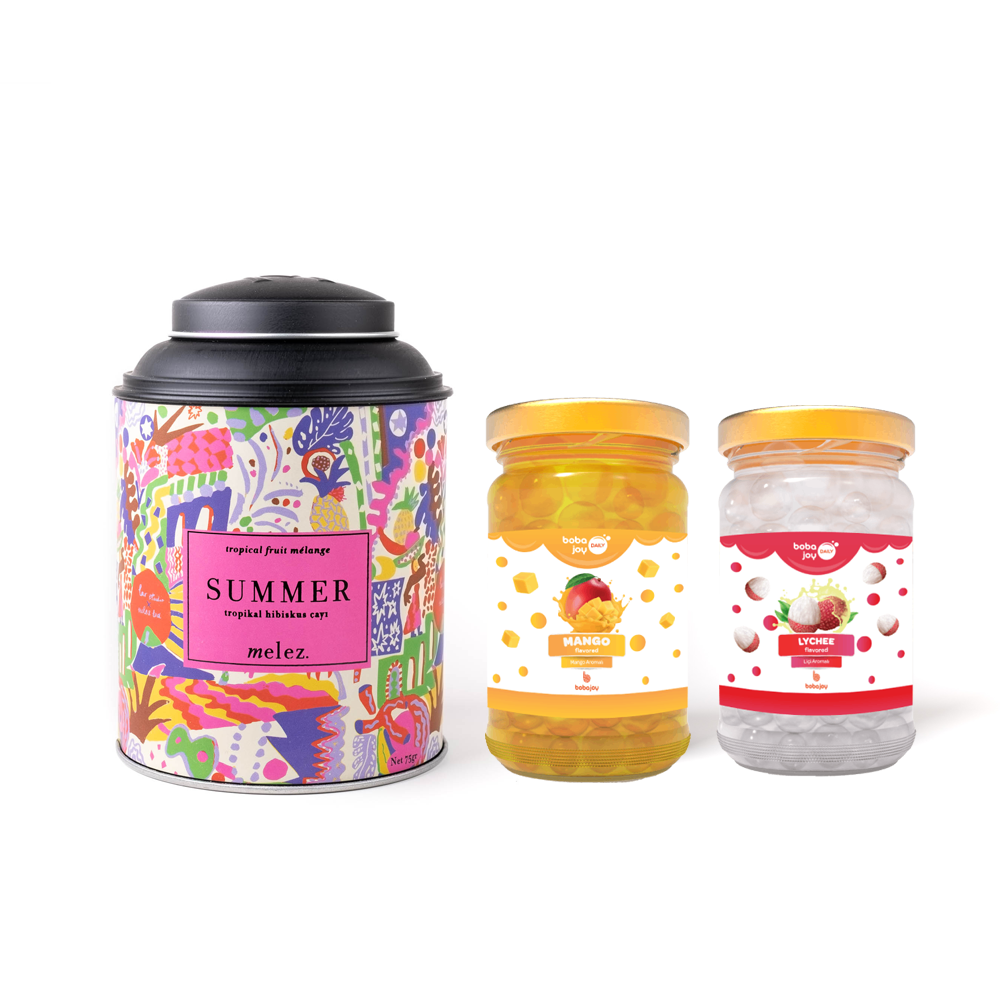 Popping Bubble Tea Hediye Seti - Summer