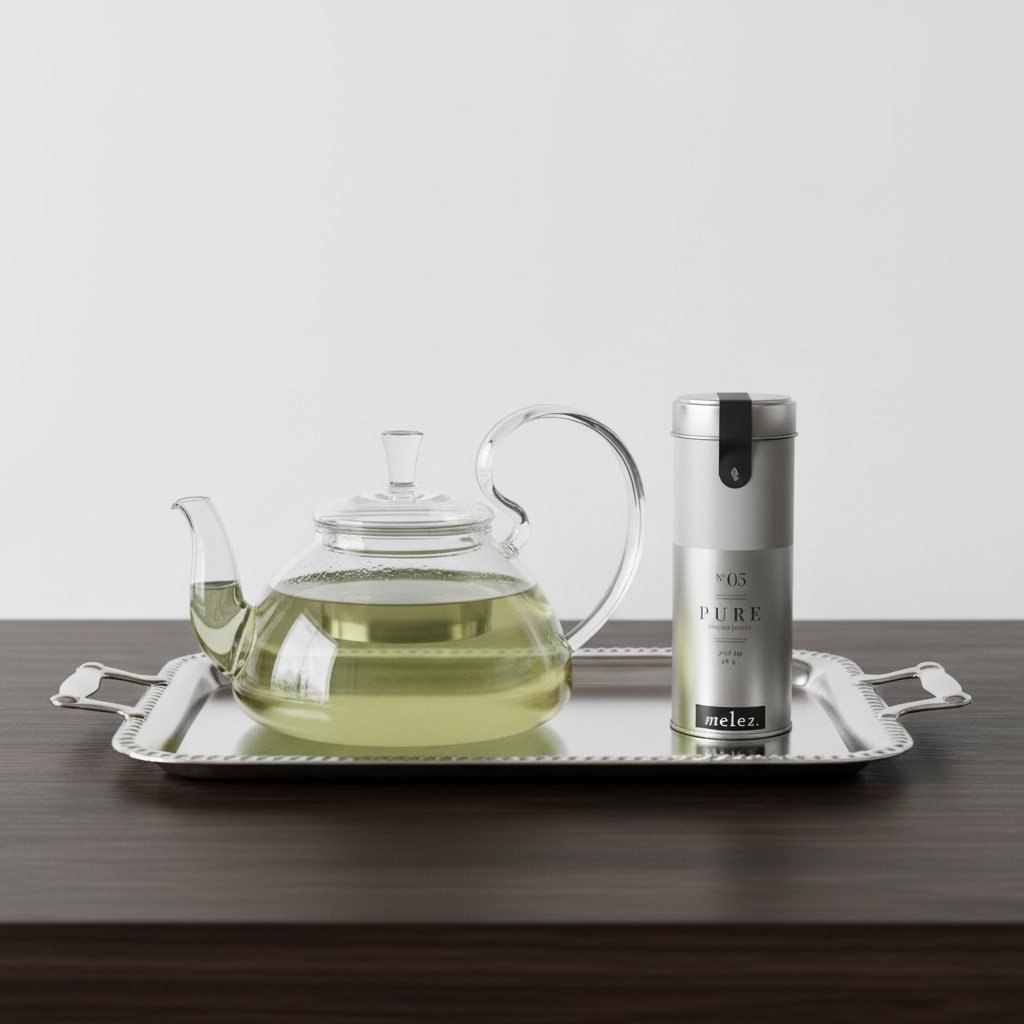 Curve Glass Teapot 400ml