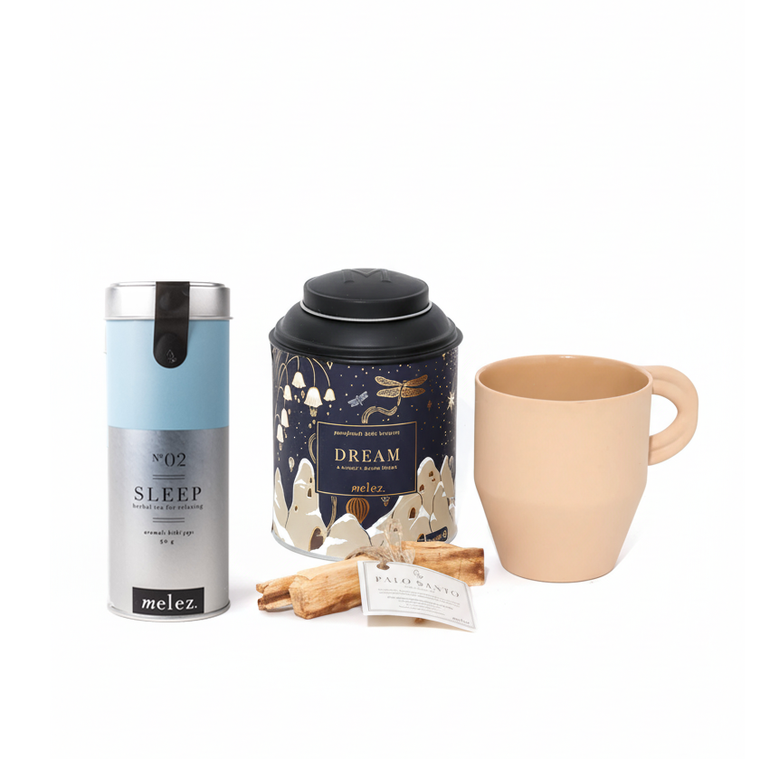 Sleep Tea Ritual Set SLEEP & DREAM RİTÜEL SETİi | Kış Çay Hediye Seti | Melez Tea