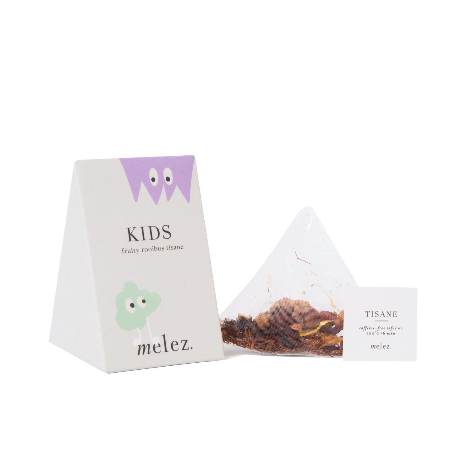 KIDS TEKLİ POŞET ÇAY PİRAMİTİ - BERRY ROOIBOS TISANE - 8 ADET