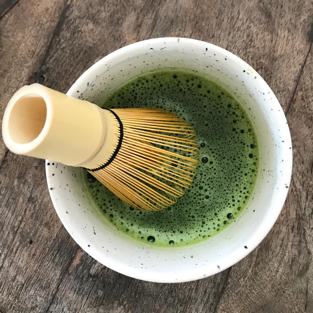 Matcha Kase (Chawan) - Beyaz-Melez Tea