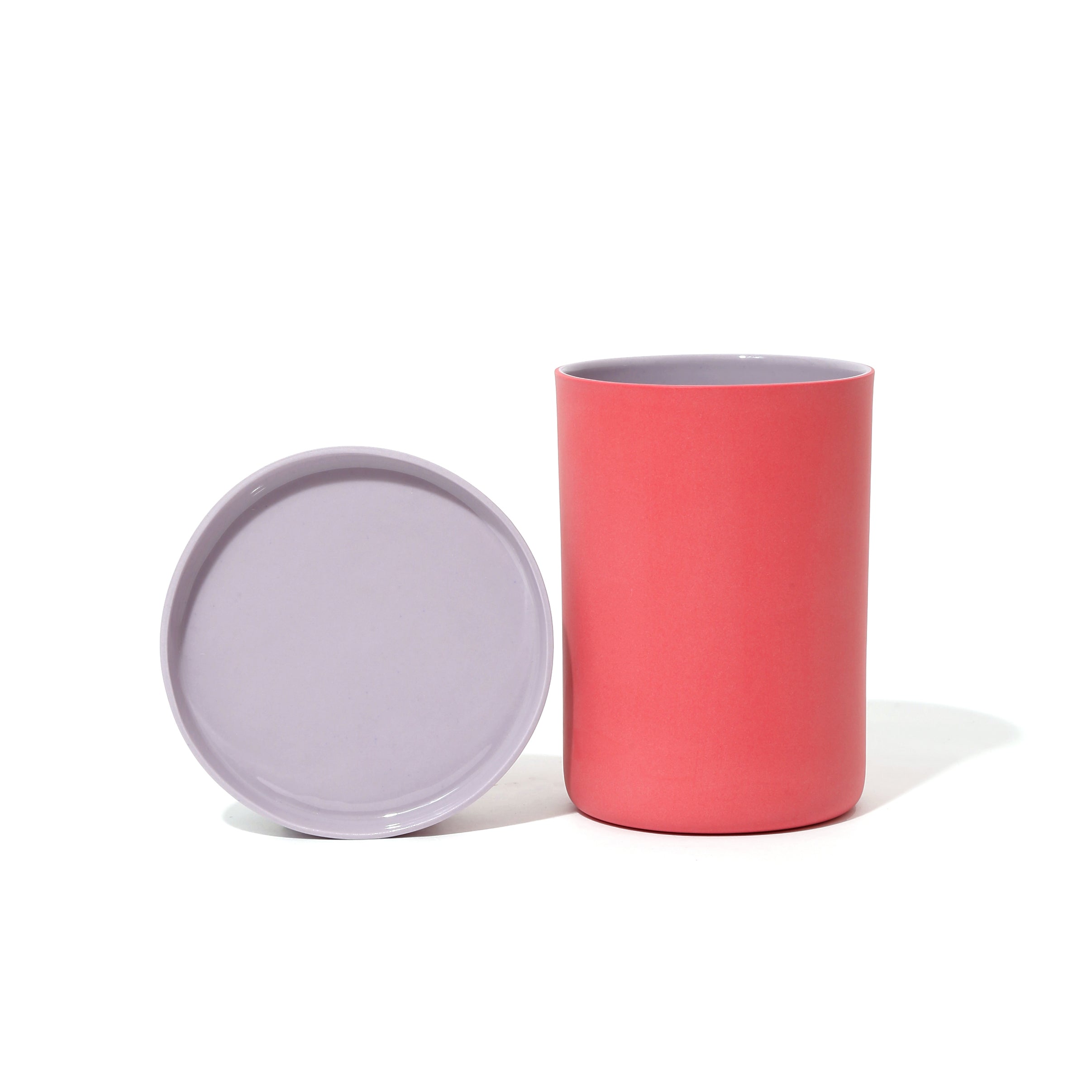 PORCELAIN CUP - CHERRY / LILAC