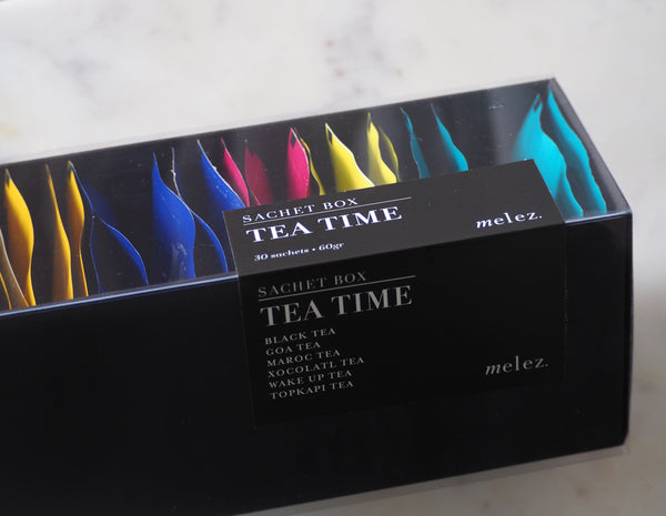 Tea Time Sachet Kutusu - 30 Muslin Çay Poşeti-Melez Tea