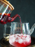 Cam Çaydanlık – Iced Tea Demleme-Melez Tea