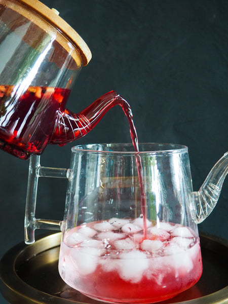 Cam Çaydanlık – Iced Tea Demleme-Melez Tea